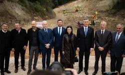 Ceremonial opening of works on the construction of a drinking water conditioning device at the source of the Jadro River