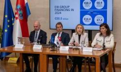 Grupa EIB-a Hrvatskoj je 2024. odobrila nova sredstva u rekordnom iznosu od 1,24 milijarde eura